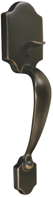 Dexter By Handleset, Schlage, Stratus Knob Interior Handle, 3 Grade, Metal, Aged Bronze - 3