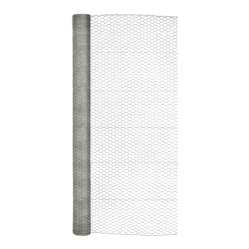 Poultry Netting, Grip-Rite, 72 in H x 150 ft L, 1 in Hexagon Mesh, 20 Gauge Galvanized - 3