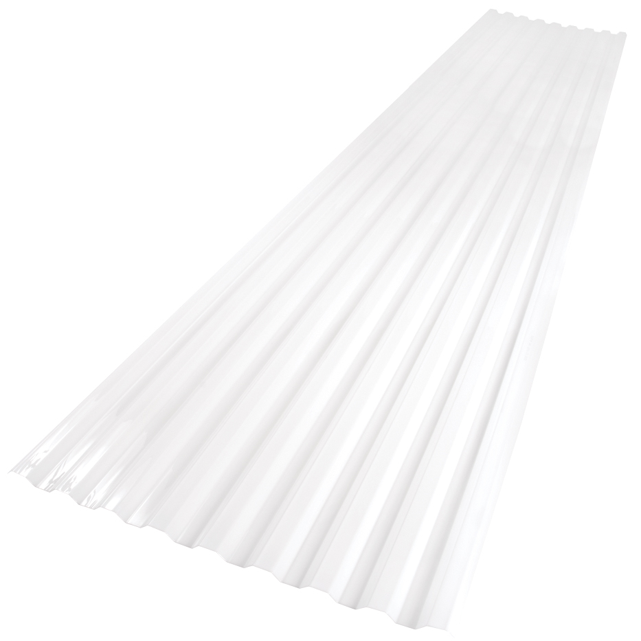 26in x 10ft Suntuf Polycarbonate Panel White - 1