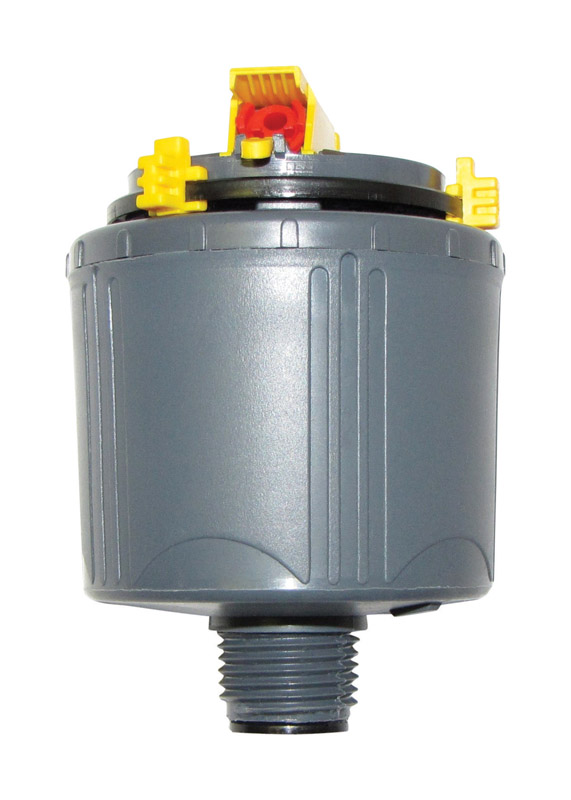 Sprinkler Head Lock, NAAn, 1/2 in Connection, 27 deg Nozzle Trajectory, Plastic, 20ft to 80ft - 1
