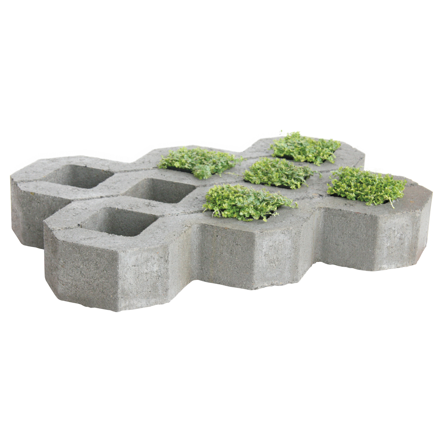 Turfstone Paver, Willamette Graystone, 4in x 16in x 24in - 3
