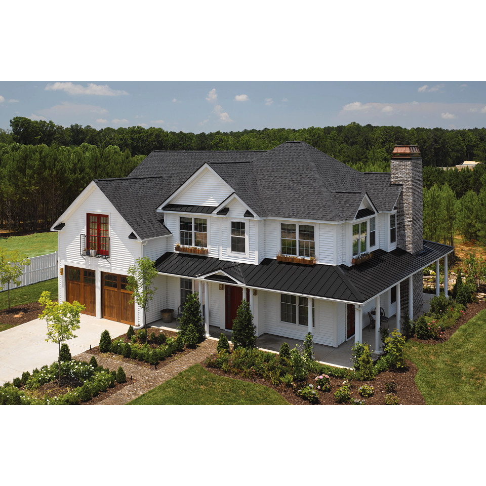 Landmark Laminate Shingles, Certainteed, Cinder Black - 2