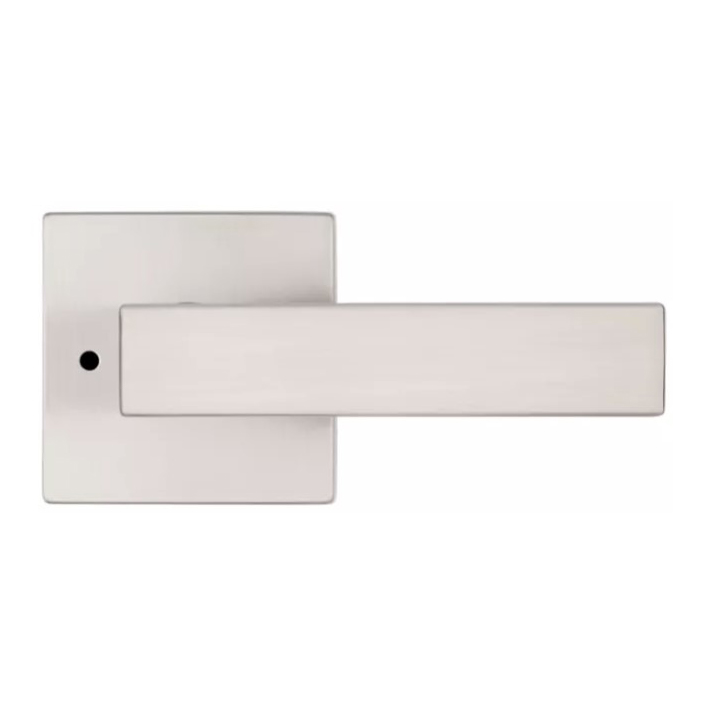 Privacy Lever, Kwikset, Singapore, Satin Nickel - 2