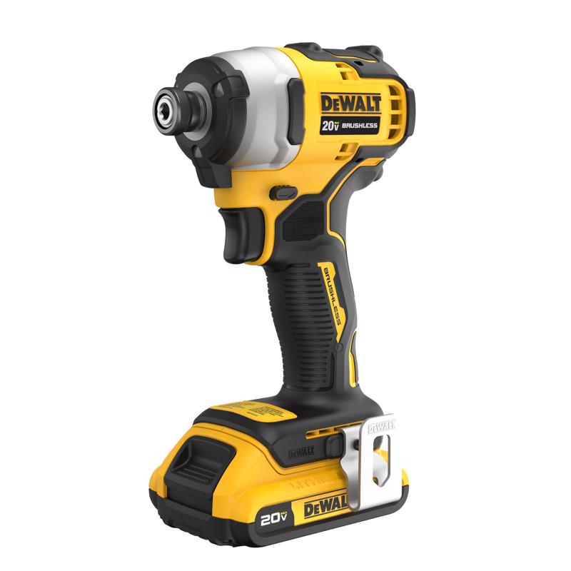 DeWALT Atomic Impact Driver Kit, 20V, Includes 20V MAX 2Ah Battery - 2