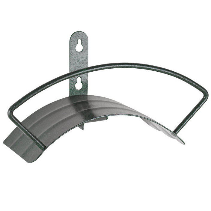 Yard Butler 100 ft. Green Wall Mounted Hose Hanger