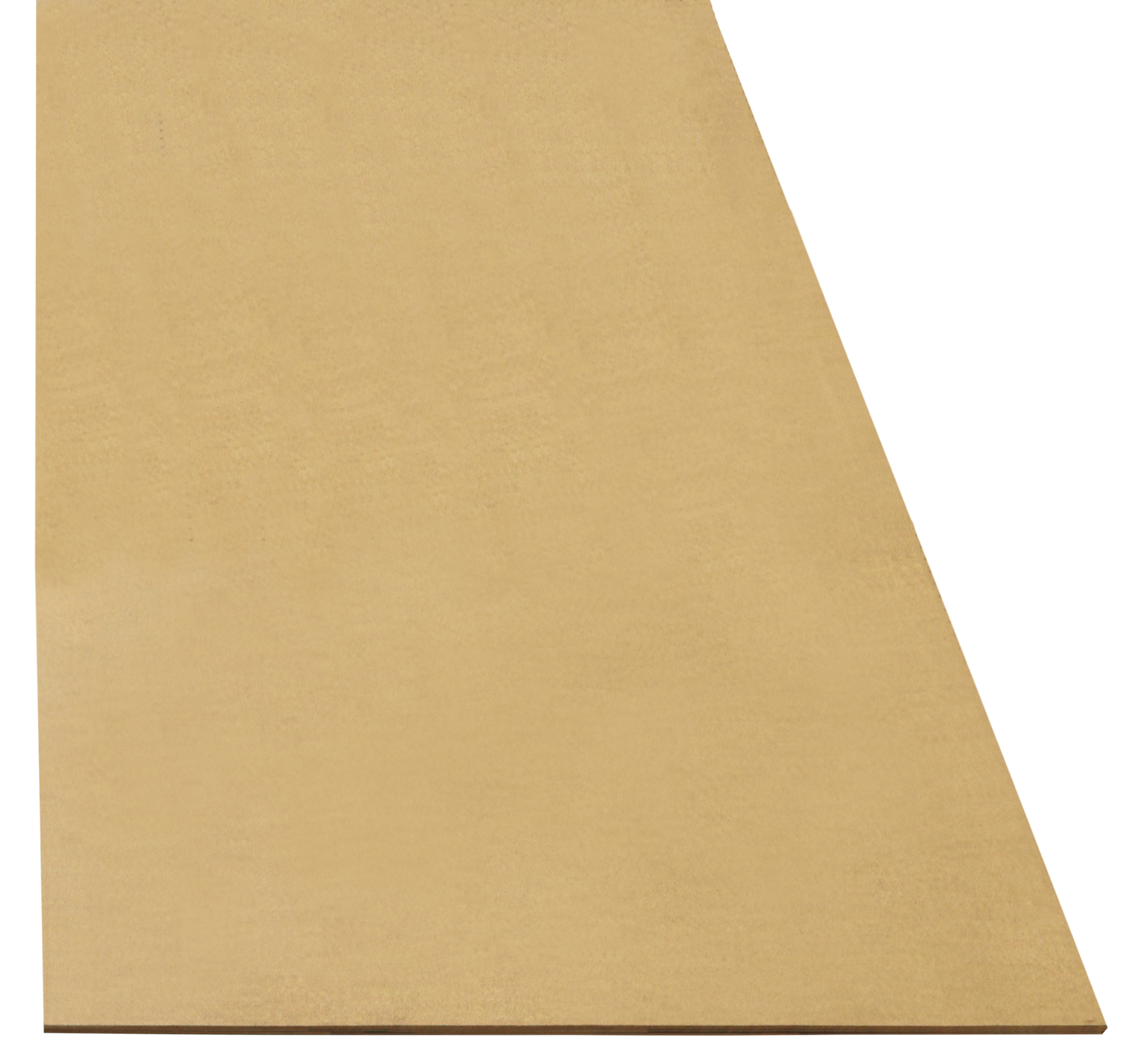 1/8 in x 4 ft x 8 ft, Tempered Hardboard, Weatherly's, One-Sided - 1