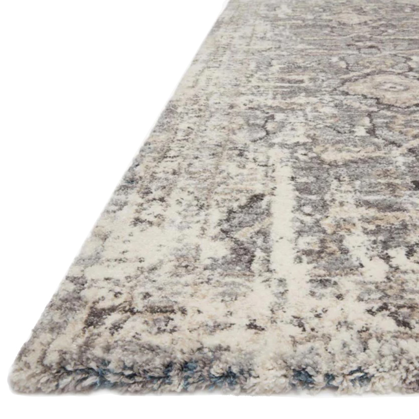 Theory Runner, Loloi, Gray/Natural, 2 ft 7 in W, 7 ft 8 in L - 2