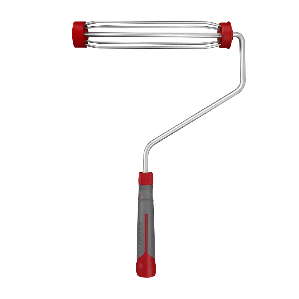 SHERGRIP R014-9 Paint Roller Frame, 9 in L Roller, Ergonomic, Soft Handle, Plastic Handle