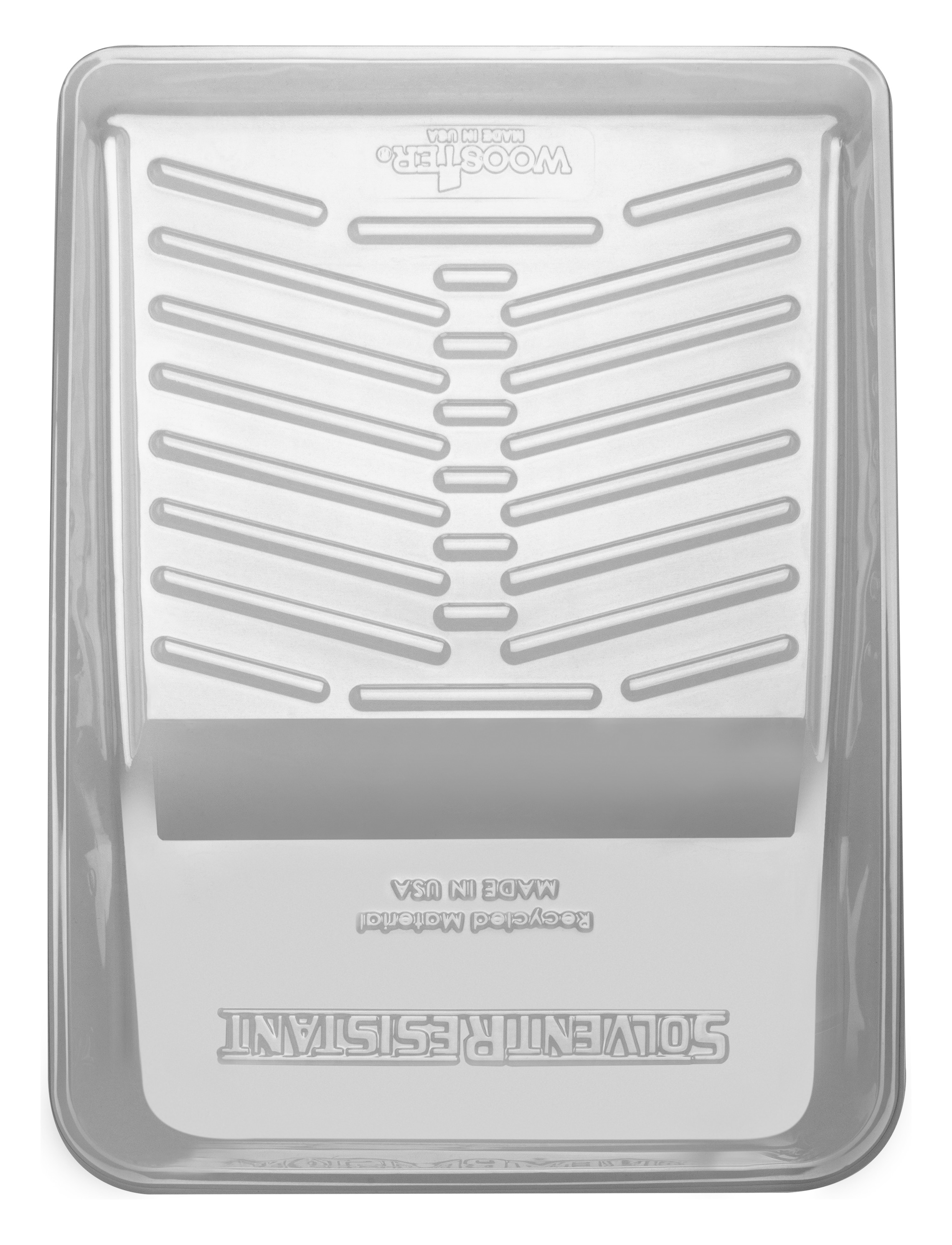 R406-11 Paint Tray Liner, Plastic, Clear, 11 in