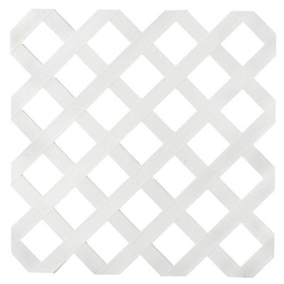 2x8' Lattice White