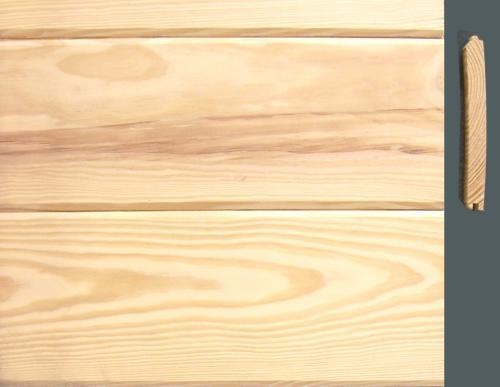 01x06x12.SP.D&BTR.KD.122 Siding Boards, 12 ft L Nominal, 6 in W Nominal, 1 in Thick Nominal, Southern Pine