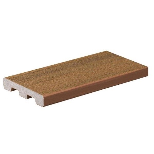 Edge Prime + Collection PR5416CH Square Shouldered Deck Board, 16 ft L, 6 in W, 1 in T, Composite, Coconut Husk