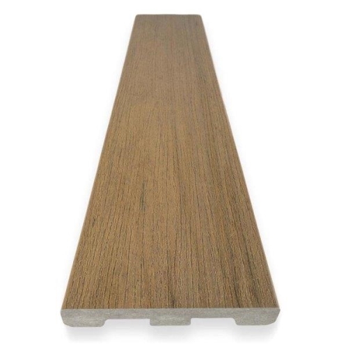EDGE Prime + Collection PR5420CH Square Shouldered Deck Board, 20 ft L, 6 in W, 1 in T, Composite, Coconut Husk