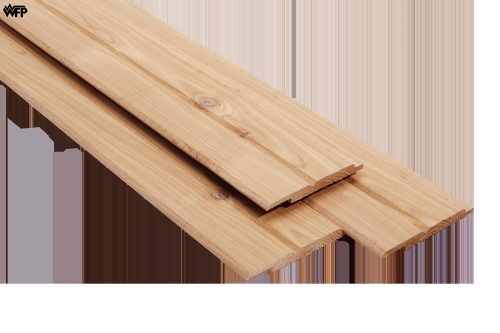 1 x 8 x 14, Western Red Cedar, Select Tight Knot, Green, Channel, Tight Knot Siding