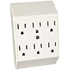 226PAICC6 Plug In Adapter, 2 -Pole, 15 A, 125 V, Ivory