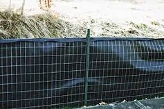 TX12536100 Silt Fence, Black, 100 ft L