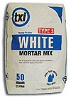 Mortar Mix - White Type S 50 LB