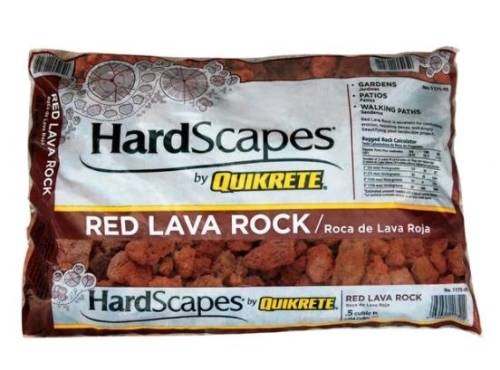 1175-05 Lava Rock, Red Bag