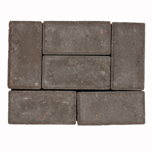 4" x 8" Green Holland Stone Paver Charcoal