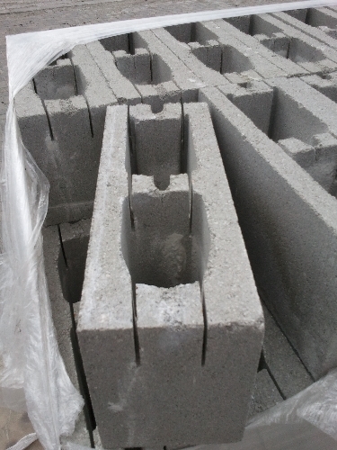 6" x 8" x 16" Conduit Knock Out Block