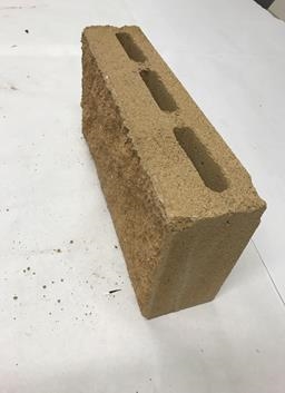 4" x 8" x 16" Splitface Block Buff