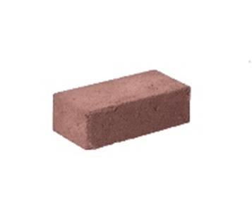 2" x 4" x 8" Red Concrete Brick