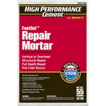 FastSet 1241-56 Repair Mortar, Gray/Gray Brown, Granular, 55 lb