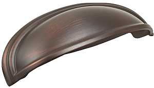 Ashby Series BP36640ORB Cabinet Pull, 5-1/16 in L Handle, 1-3/4 in H Handle, 1-3/8 in Projection, Zinc