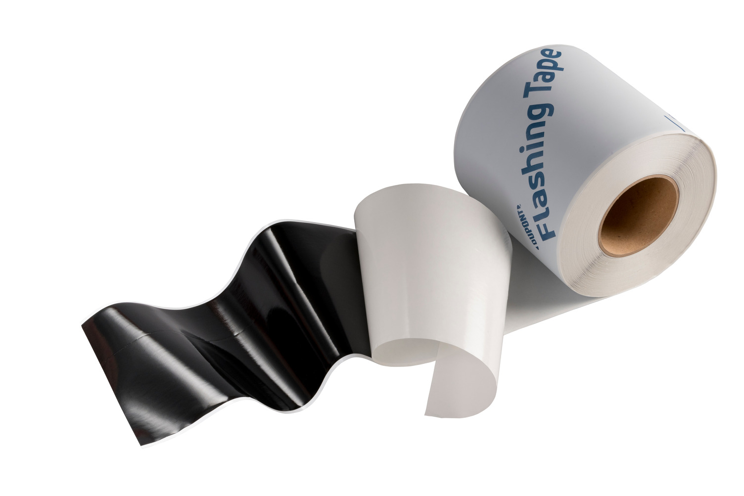 D15147404 Flashing Tape, 75 ft L, 9 in W, Polyethylene, White, Self-Adhesive