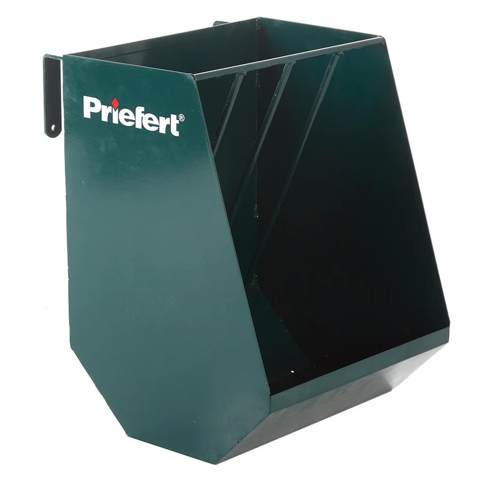 HGFGN Hay and Grain Feeder, Sheet Metal/Steel, Green, Powder Coated
