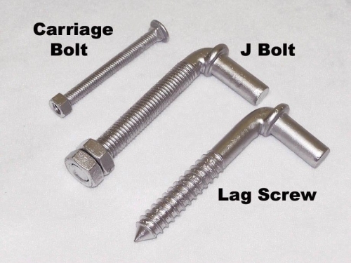 61100 Carriage Bolt Hot-Dipped Galvanized 5/16 in Thread, 2 in Over all Length
