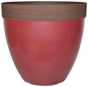 HDR-077084 Hornsby Planter, Resin, Red