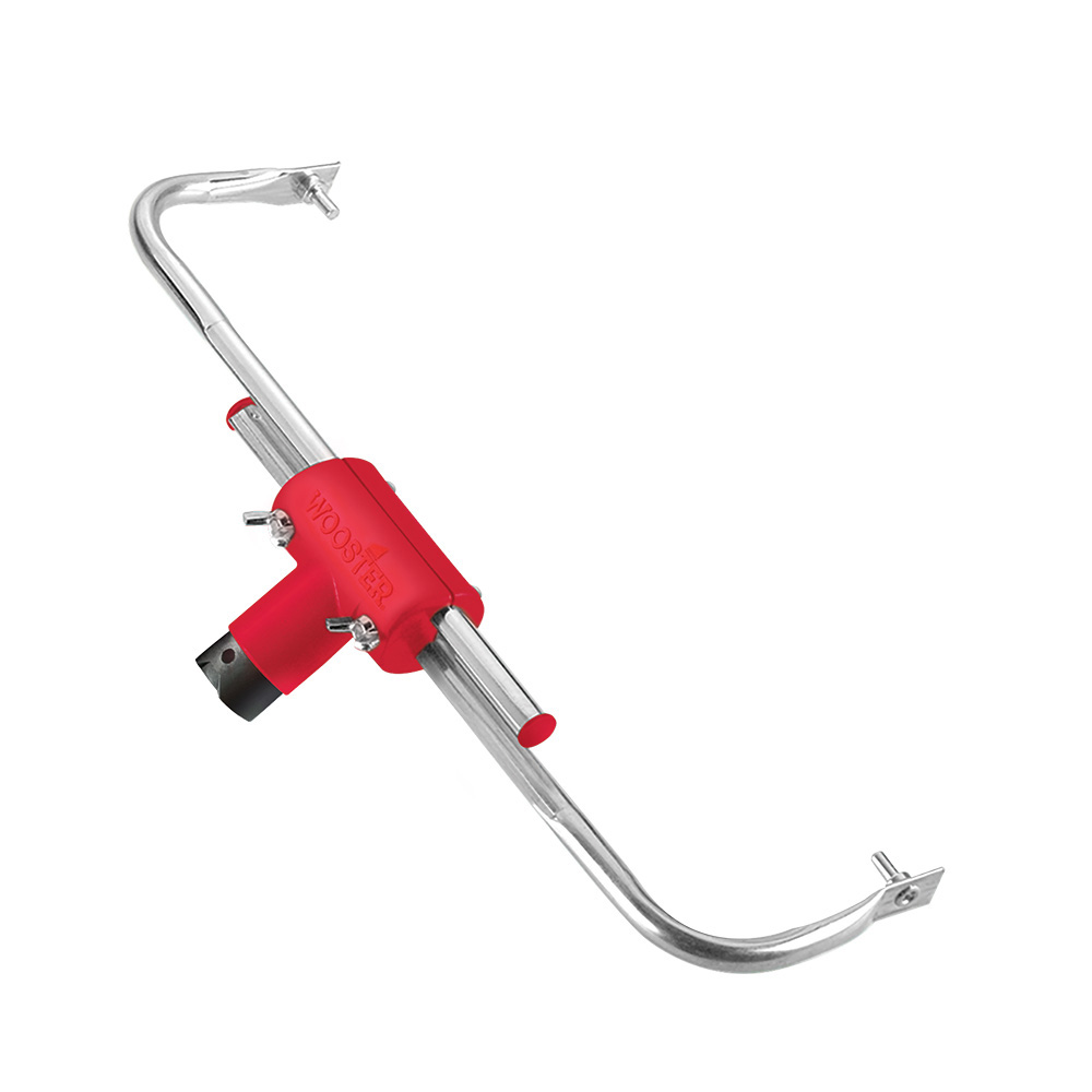 BR036-18 Roller Frame, 12 to 18 in L Roller, Polypropylene Handle, Threaded Handle