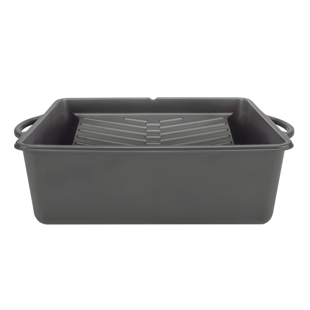 BR414-14 Bucket Paint Tray, 1 gal, Polypropylene, Gray