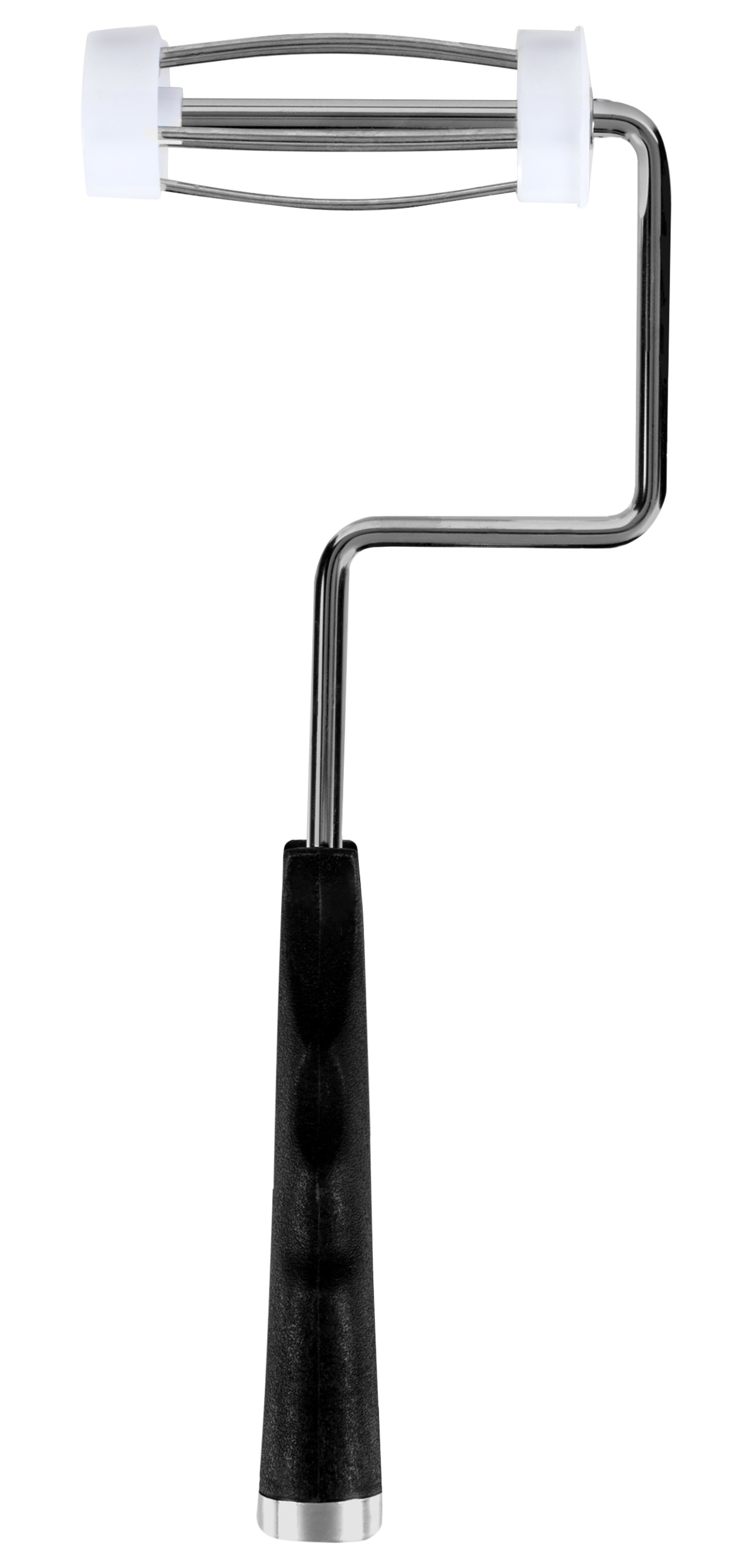 F0010-4 Roller Frame, 10-3/4 in L, 4 in L Roller, Polypropylene Handle, Threaded Handle