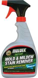 7010 Instant Mold and Mildew Stain Remover, 32 oz, Liquid, Mild, Clear