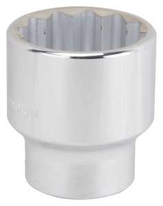 MT-SM6046 Drive Socket, 46 mm Socket, 3/4 in Drive, 12-Point, Chrome Vanadium Steel, Chrome