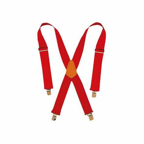 Tool Works Series 110RED Work Suspender, Nylon, Red
