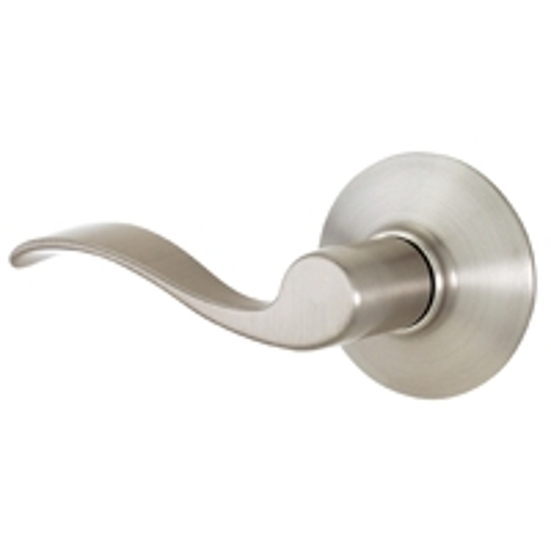 F Series F170VACC619LH Left Hand Dummy Lever, Mechanical Lock, Metal, Satin Nickel, Residential, Left Hand
