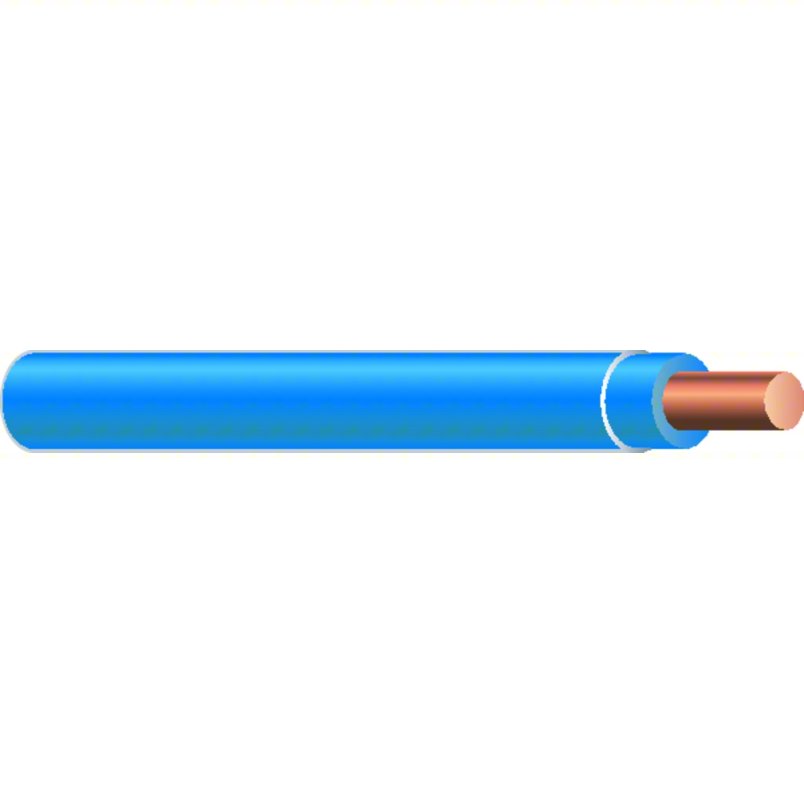 14BLUE-SOLX500 500 ft. Building Wire, THHN Solid, 14/1, Blue