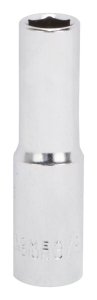 MT6495576 Drive Socket, 3/8 in Socket, 3/8 in Drive, 6-Point, Chrome Vanadium Steel, Chrome