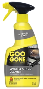 Goo Gone 2059 Oven and Grill Cleaner, 14 oz Bottle, Liquid, Citrus, Beige