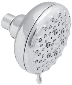 Banbury Series 23045 Shower Head, 1.75 gpm, 1/2 in Connection, IPS, Chrome, 4 in Dia