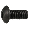 88663 Screw, M6-1 Thread, 10 mm L, Coarse Thread, Button Head, Hex, Socket Drive, Steel, 12 PK