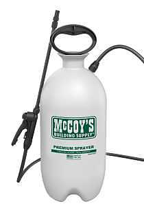 20277 Garden Sprayer, 2-gal Tank, Polyethylene Tank, Black/White