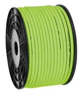 HFZ14250YW Air Hose, 1/4 in ID, 250 ft L, 300 psi Pressure, Polymer, Green