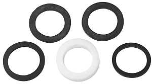 36450B Faucet Washer Assortment, Rubber, For: 13/16 in, 15/16 in Aerators