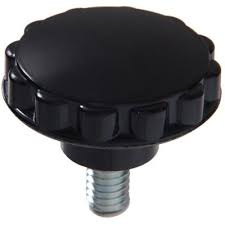 881340 Clamping Knob, 9/16 in, Plastic/Steel