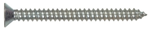 881877 Screw, #12 Thread, 2 in L, Flat Head, Phillips Drive, Stainless Steel