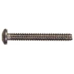 881921 Screw, #8 Thread, 3/4 in L, Pan Head, Phillips Drive, Stainless Steel